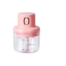 Mini Triturador Processador Elétrico Recarregável USB