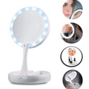 Espelho Camarim Dobrável com Led