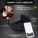 Copo Térmico Inox com Tampa e Abridor 473ML