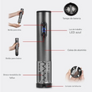 Kit Abridor de Vinho Elétrico com Acessórios