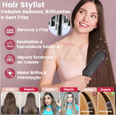 Hair Stylist - Escova Alisadora e Modeladora de Cabelo 4 em 1 Bivolt