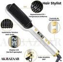 Hair Stylist - Escova Alisadora e Modeladora de Cabelo 4 em 1 Bivolt