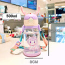 Garrafa de Água Alce Infantil Portátil 500ml