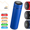 Garrafa Térmica Aço Inox com Termômetro Digital Led 500ML