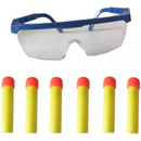 Pistola de Dardos de Pressão com Garrafinhas de Alvo