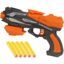 Pistola de Dardos de Pressão com Garrafinhas de Alvo