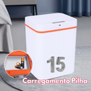 Lixeira Automática 15L Com Sensor de Movimento