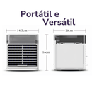 Mini Climatizador Refrigerador Portátil USB