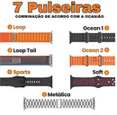 Smartwatch Ultra 9 com 7 Pulseiras