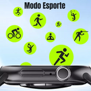 Smartwatch Ultra 9 com 7 Pulseiras