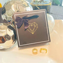 Brinco Argola Colmeia Cravejado De Zircônias Banhado A Ouro 18k