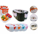 MarmiTech - Marmita Térmica Elétrica 1,5L Bivolt 12V/24V Veicular e 127V/220V Residencial