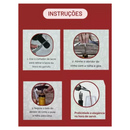 Kit Luxo Abridor e Acessórios para Vinho em Estojo Formato de Garrafa